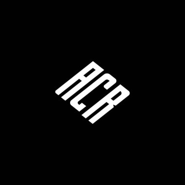 ACR logosu ACR vektörü ACR monogram ACRminimalist ACRangle ACRflat Modern düz soyut logo tasarımı