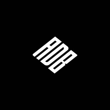 ADB logo ADB simgesi ADB vektörü ADBB monogram ADBminimalist ADBtriangle ADBflat Unique modern düz soyut logo tasarımı