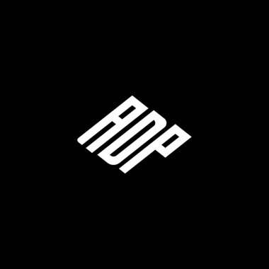 ADP logo ADP simgesi ADP vektörü ADP monogram ADPminimalist ADPtriangle ADPflat Modern düz soyut logo tasarımı