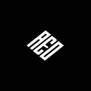 AEO logosu AEO simgesi AEO vektörü AEOletter AEOminimalist AEOtriangle AEOflat Modern düz soyut logo tasarımı