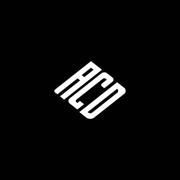ACD logosu ACD ACD vektörü ACD monogram ACDminimalist ACDtriangle ACDflat Unique modern düz soyut logo tasarımı