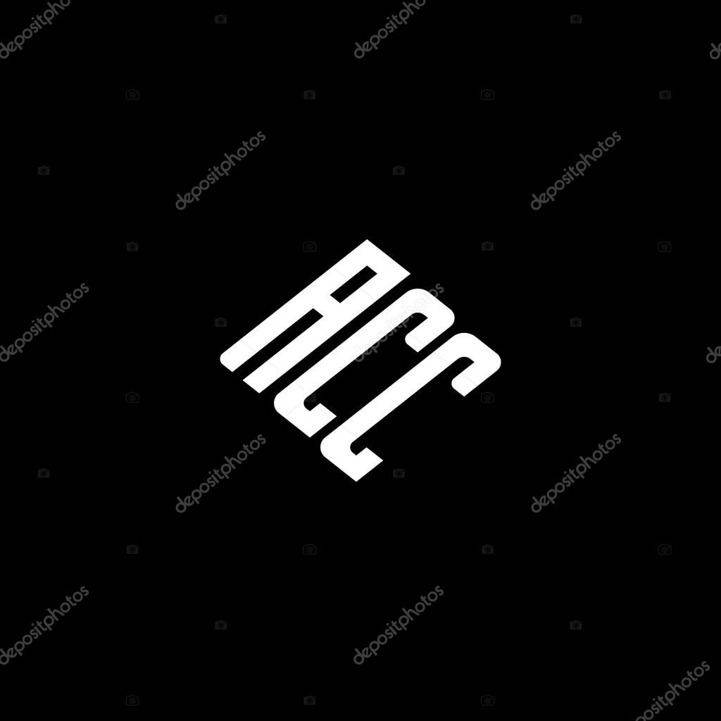 ACC logo ACC icon ACC vector ACC monogram ACCletter ACCminimalist ACCtriangle ACCflat Unique modern flat abstract logo design