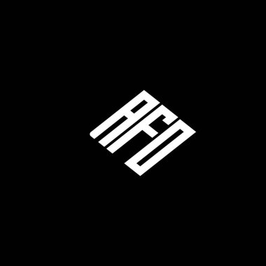 AFO logo AFO simgesi AFO minimalist modern düz soyut logo tasarımı.