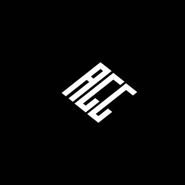 Siyah arkaplanda AGG harfi logo tasarımı