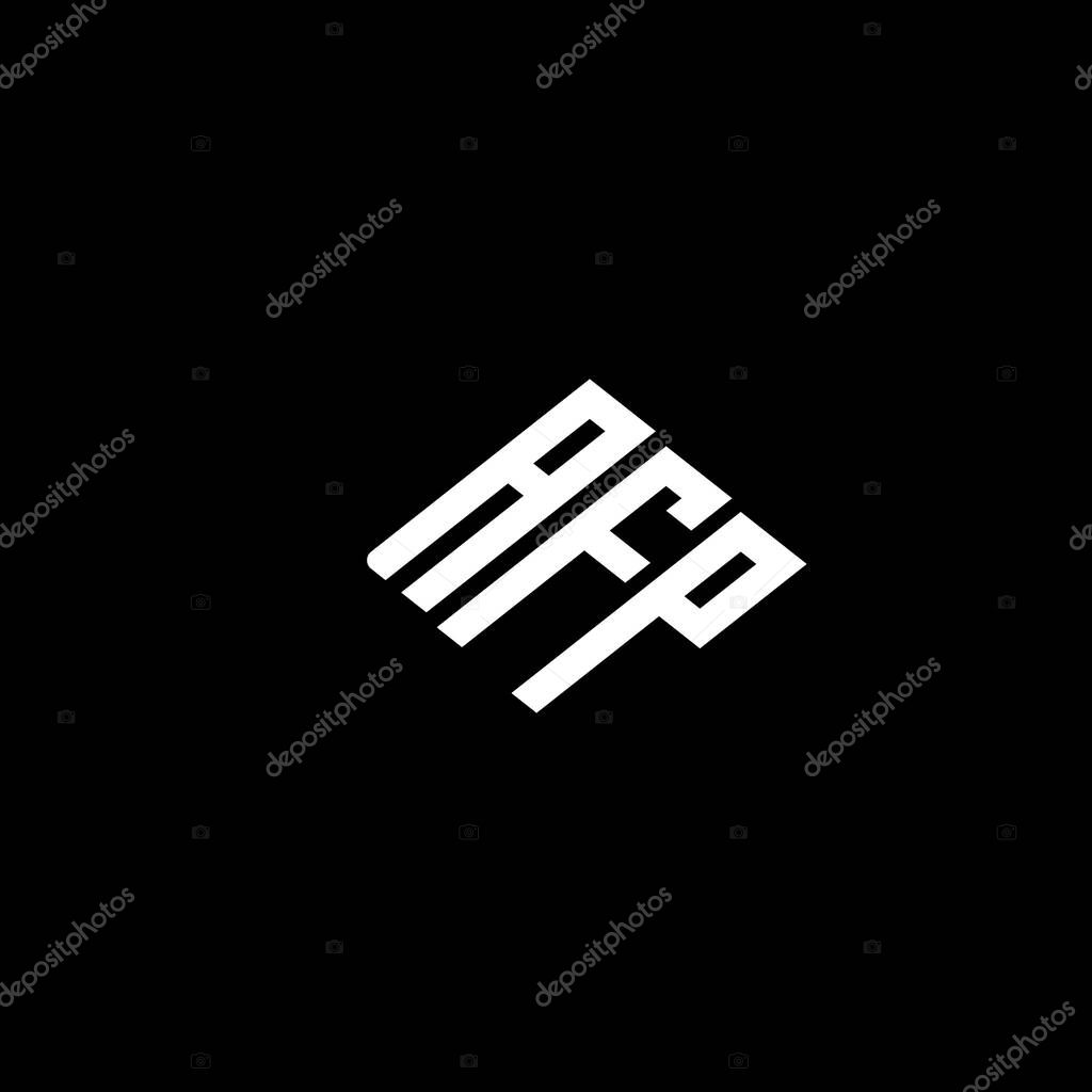 AFP logo AFP icon AFP monogram AFP minimalist Unique modern flat abstract logo design.