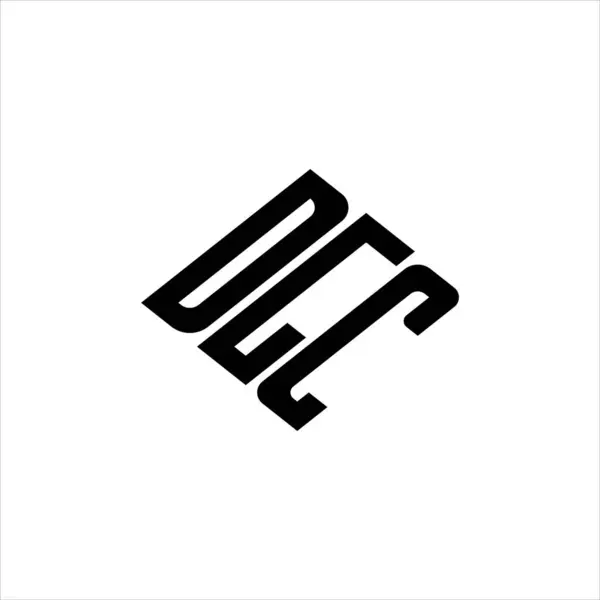  Yenilikçi veri analizi ve dijital dönüşüm markalaşması için geometrik çizgiler içeren modern soyut DGC logo tasarımı