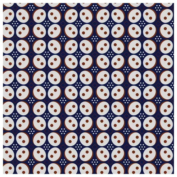 Geometrik şekilli kusursuz desen, vektör illüstrasyonu