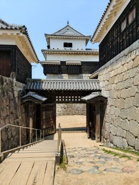 31 Mayıs 2025, Matsuyama, Japonya - Matsuyama Şatosu Görüntü