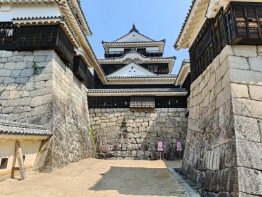 31 Mayıs 2025, Matsuyama, Japonya - Matsuyama Şatosu Görüntü