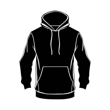 Moda ve Üniforma Tasarımları için Siyah ve Beyaz Polo Gömlek Vector Seti