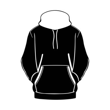 Moda ve Üniforma Tasarımları için Siyah ve Beyaz Polo Gömlek Vector Seti