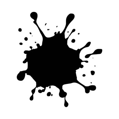 Çarpıcı bir siyah mürekkep, eşsiz, organik bir stile sahip bir siluet serpiyor. Tasarım projeleri için ideal.