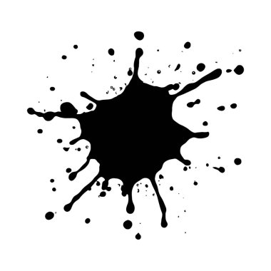 Yüksek çözünürlüklü bir resim, kendine özgü bir mürekkep sıçrama tarzı, tasarım projeleri için mükemmel..