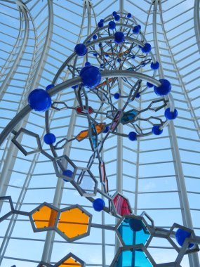 modern cam yapı, yakın görünüm