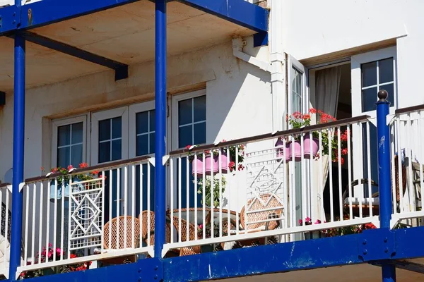 Gezinti Güvertesi Boyunca Güzel Bir Balkon Sidmouth Devon Ngiltere Avrupa — Stok fotoğraf