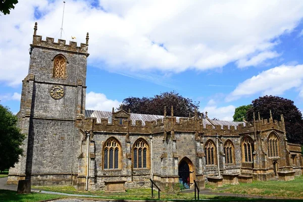Kościół Mariacki Dziewicy Chard Somerset Wielka Brytania Europa — Zdjęcie stockowe
