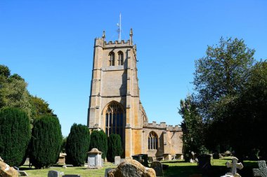 All Saints Kilisesi ve Mezarlığı, Martock, Somerset, İngiltere, Avrupa.