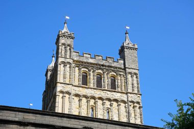 Essex 'teki Katedral (Saint Peter Katedrali), Exeter, Devon, İngiltere, Avrupa.