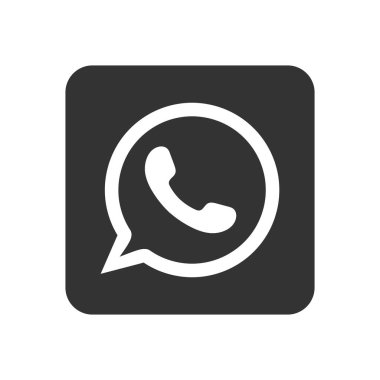 3D rengarenk WhatsApp logosu sosyal medya uygulama simgesi parlatıcı efekt şeffaf arkaplanda izole.