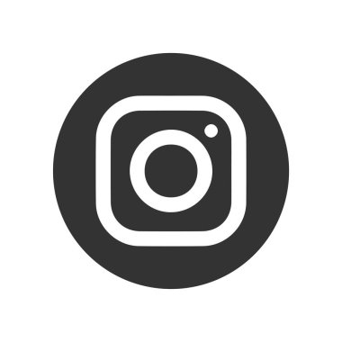 3D rengarenk Instagram logosu sosyal medya uygulama simgesi.