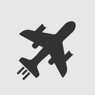 Bir düzlemin basit vektör çizimi.