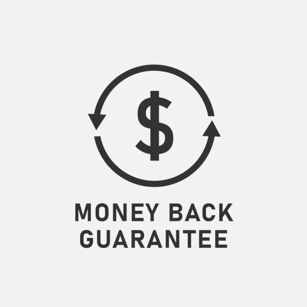 money back to back icon vector illustration