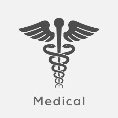 caduceus sağlık sembol II