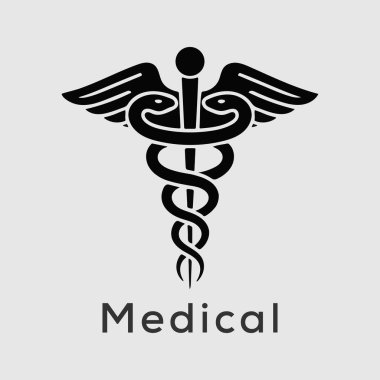 caduceus sağlık sembol II