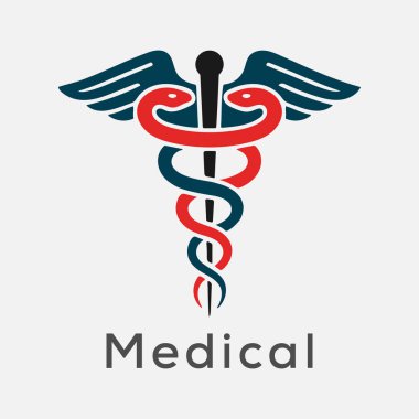 Causeus Tıbbi Logo Şablonu Düzenlenebilir Vuruşla.