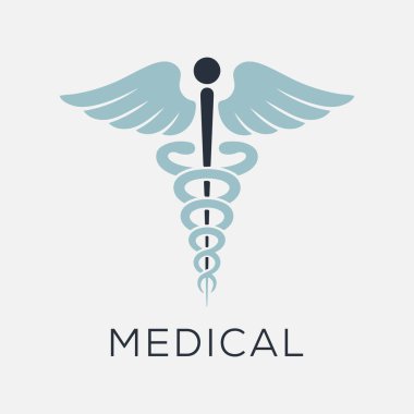 Causeus Tıbbi Logo Şablonu Düzenlenebilir Vuruşla.