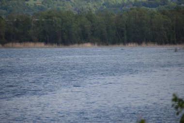 Güzel göl manzarası