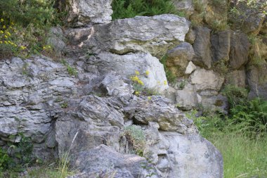 Antik kalenin taşı.