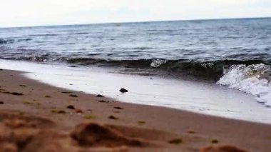 Deniz plaj ve dalgalar