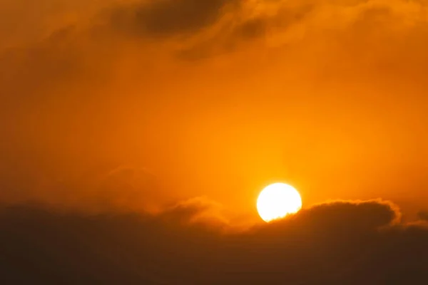 Early Morning Sunrise Sun Background — Stock Photo, Image