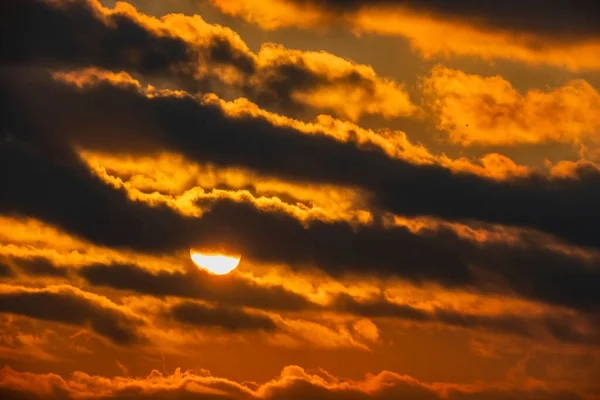 Früher Morgen Sonnenaufgang Und Sonne Als Hintergrund — Stockfoto