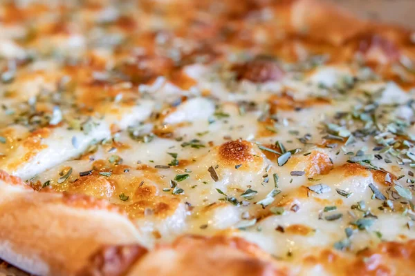 stock image Pide.Turkish fast food meal, ready-to-eat pita with cheese.