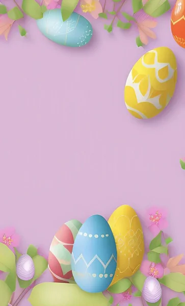 Easter Egg Spring Egg Special Eggs Celebrate Easter Spring — Stock Vector