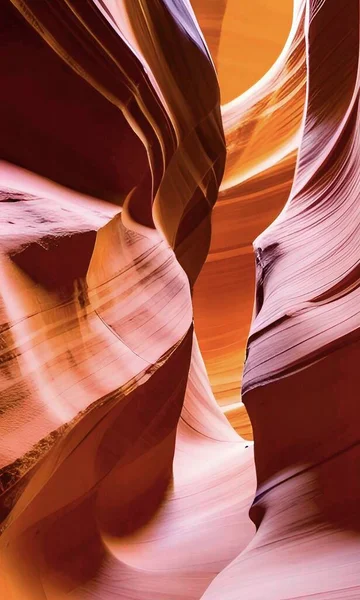 Reisen Sie Zum Coolsten Canyon Der Welt Antelope Canyon — Stockvektor