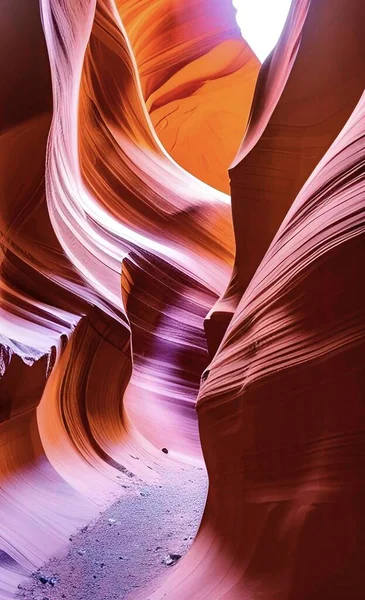 Reisen Sie Zum Coolsten Canyon Der Welt Antelope Canyon — Stockvektor