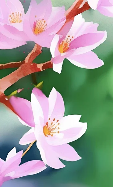 Різнокольоровий Квітковий Візерунок Фону — стоковий вектор