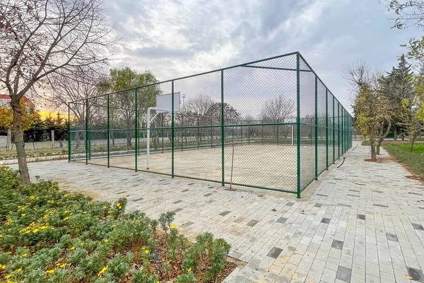 stock image Atakoy,istanbul,Turkey.December 10,2022. Nature view from Ayamama life valley and public park in ATakoy district and istanbul city.