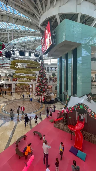 Istinye Istanbul Turquia Dezembro 2022 Natal Ano Novo Istambul Lojas — Fotografia de Stock
