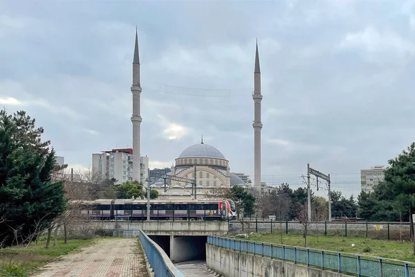 Atakoy Istanbul Turkey January 2023 Omer Duruk Mosque External View — Stock Photo, Image