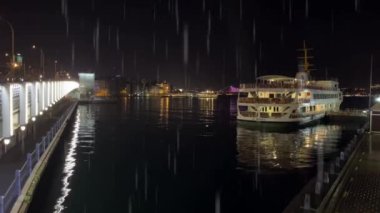 istanbul,Turkey.January 17 2023. Istanbul, the dream city between the continents of Europe and Asia. Early morning city view from istanbul in winter season