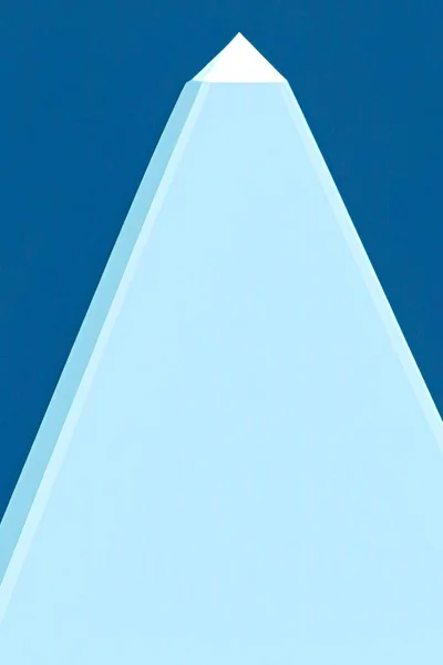 Close Iceberg Ice Pyramid Background — Archivo Imágenes Vectoriales