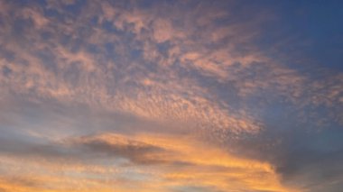 dramatic sky and sunrise in the early morning