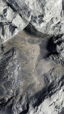 close-up geological rock surface for background