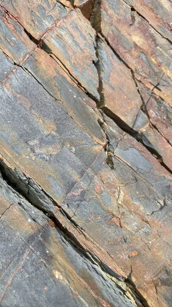 Close Geological Rock Surface Background — Fotografia de Stock