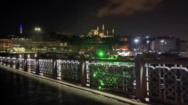 Eminonu,istanbul,Turkey. January 26,2023. The dream city between the continents of Europe and Asia, istanbul. Golden Horn and Istanbul view from Eminonu district in the early morning.