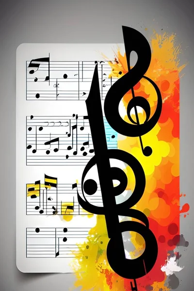 The universal language of music. music and art